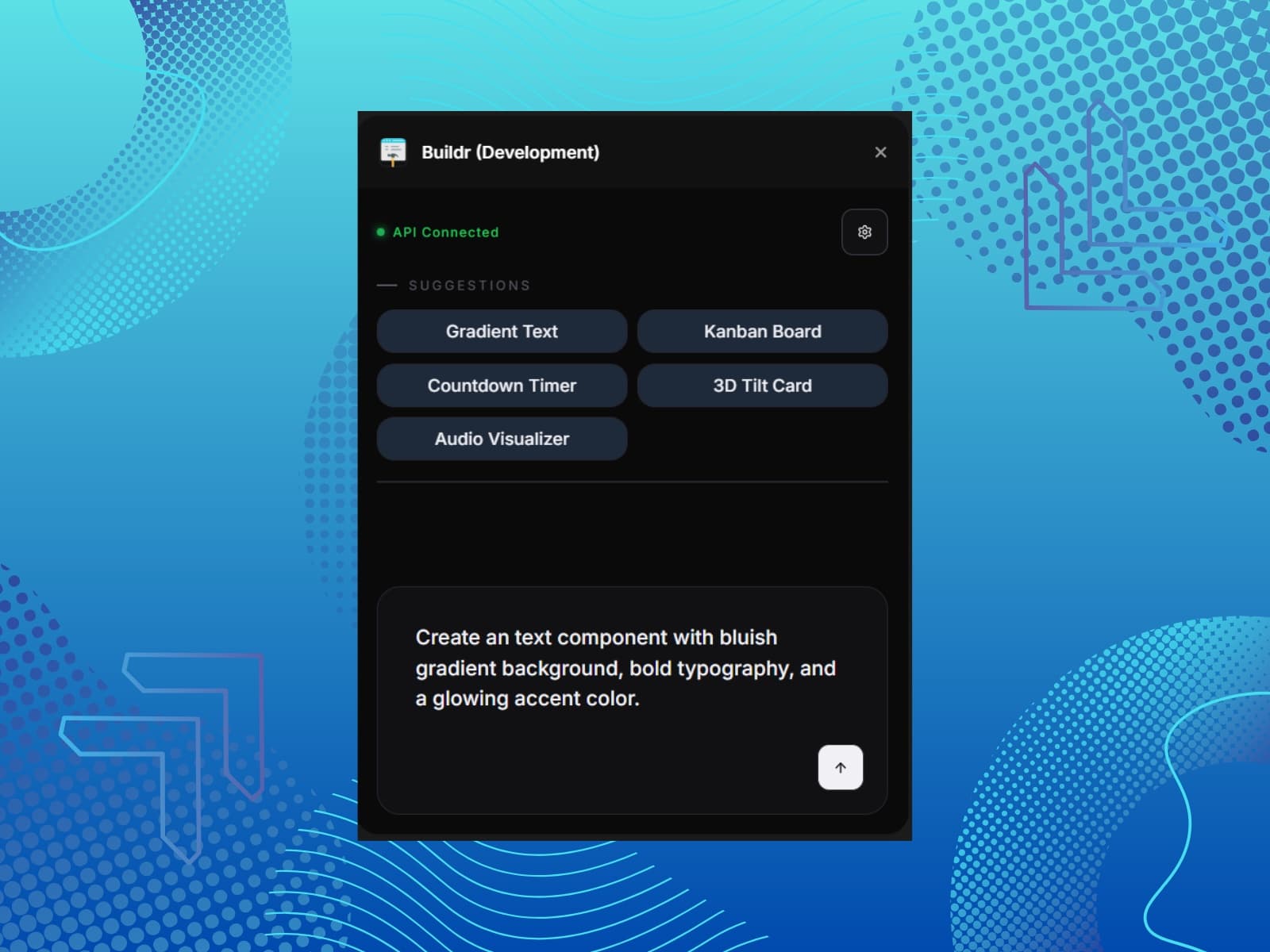 Buildr — AI-generated Framer components