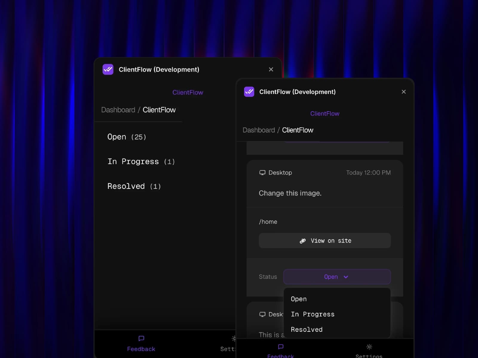 ClientFlow — Client feedback, on your site - Image 2