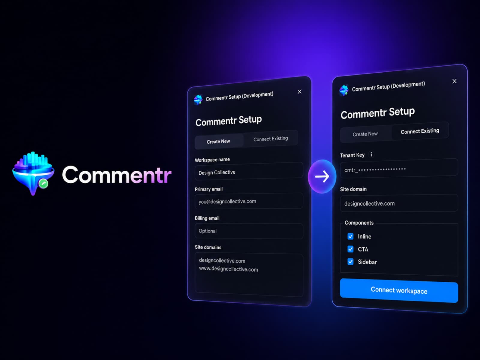 Commentr Setup — Turn Readers Into Community