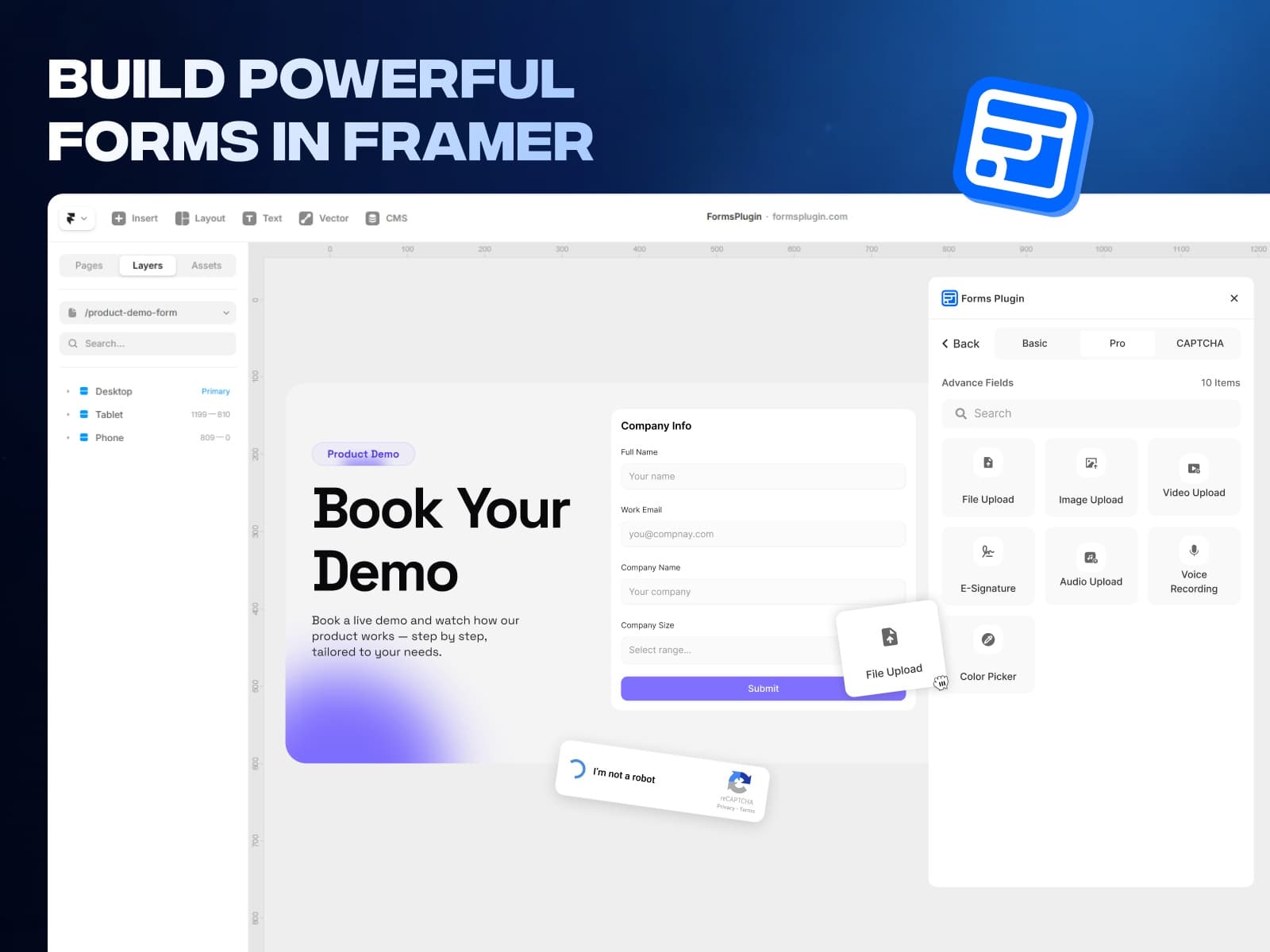 Forms Plugin — Powerful forms. Free to start. - Image 2