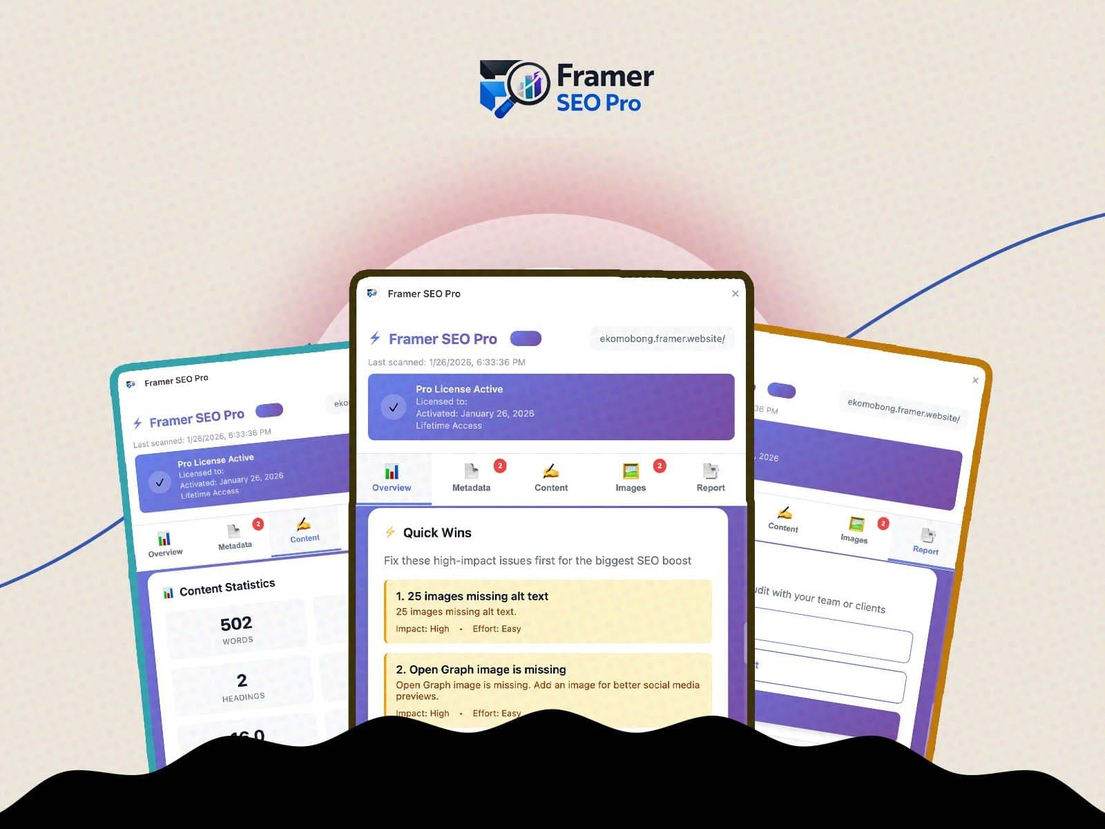 Framer SEO Pro — Optimize SEO inside Framer