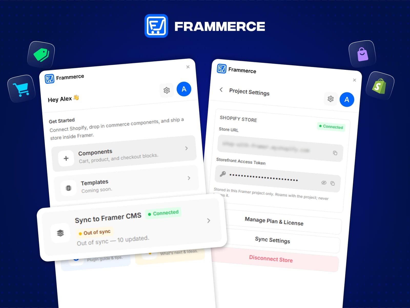 Frammerce — Build Shopify Stores in Framer