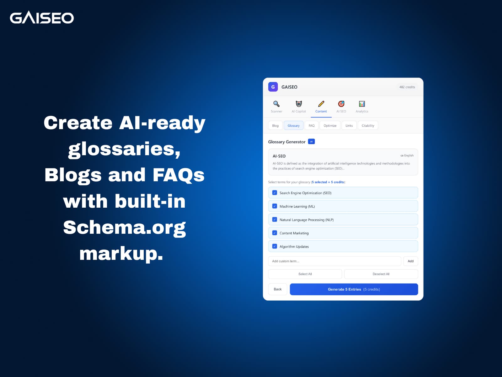GAISEO - AI SEO Optimizer — Complete AI SEO Toolkit - Image 2