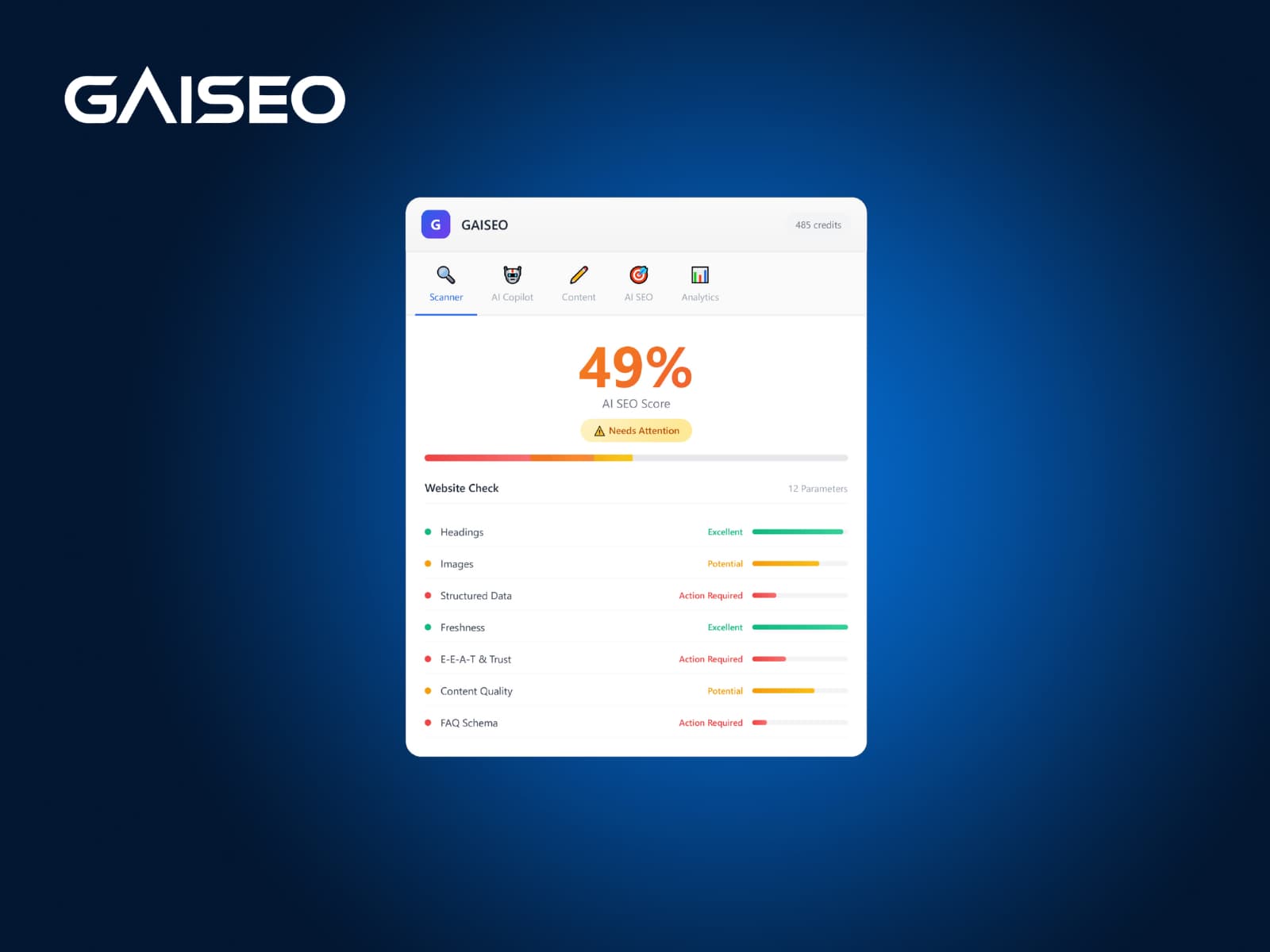 GAISEO - AI SEO Optimizer — Complete AI SEO Toolkit