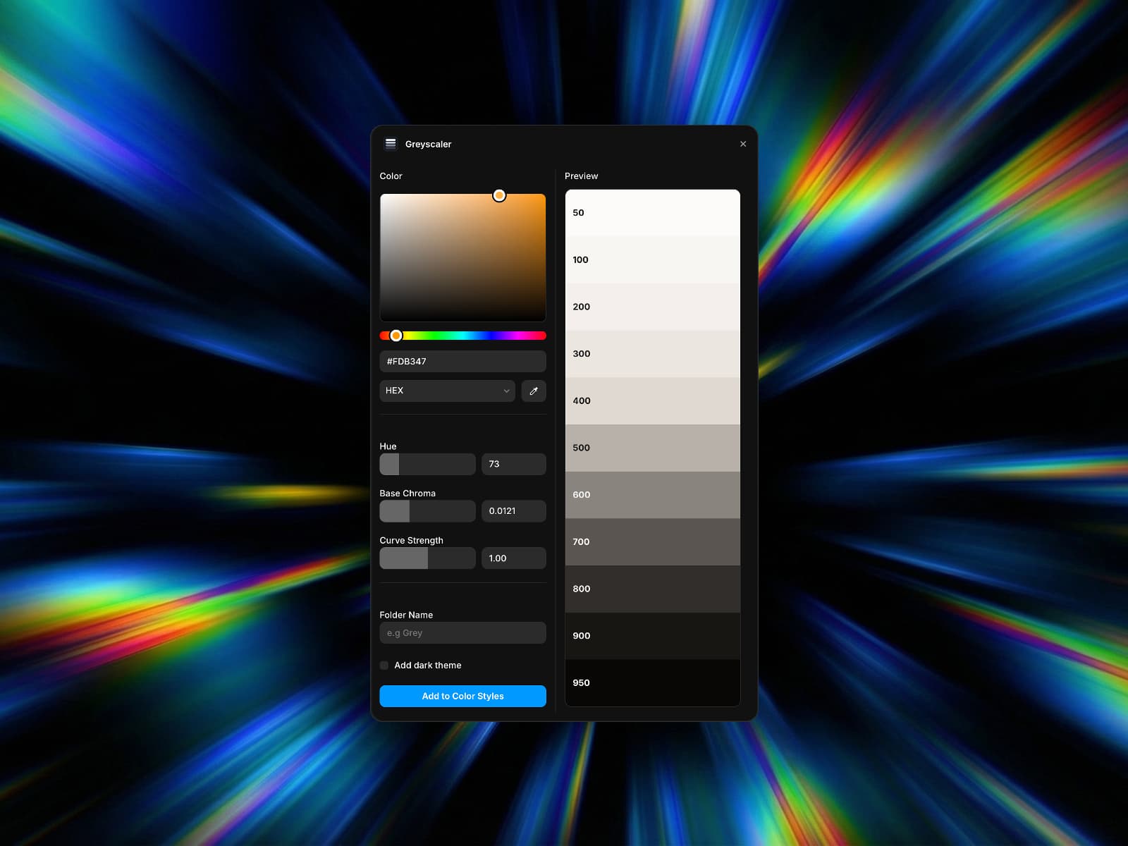 Greyscaler — Perceptually Uniform Greyscale