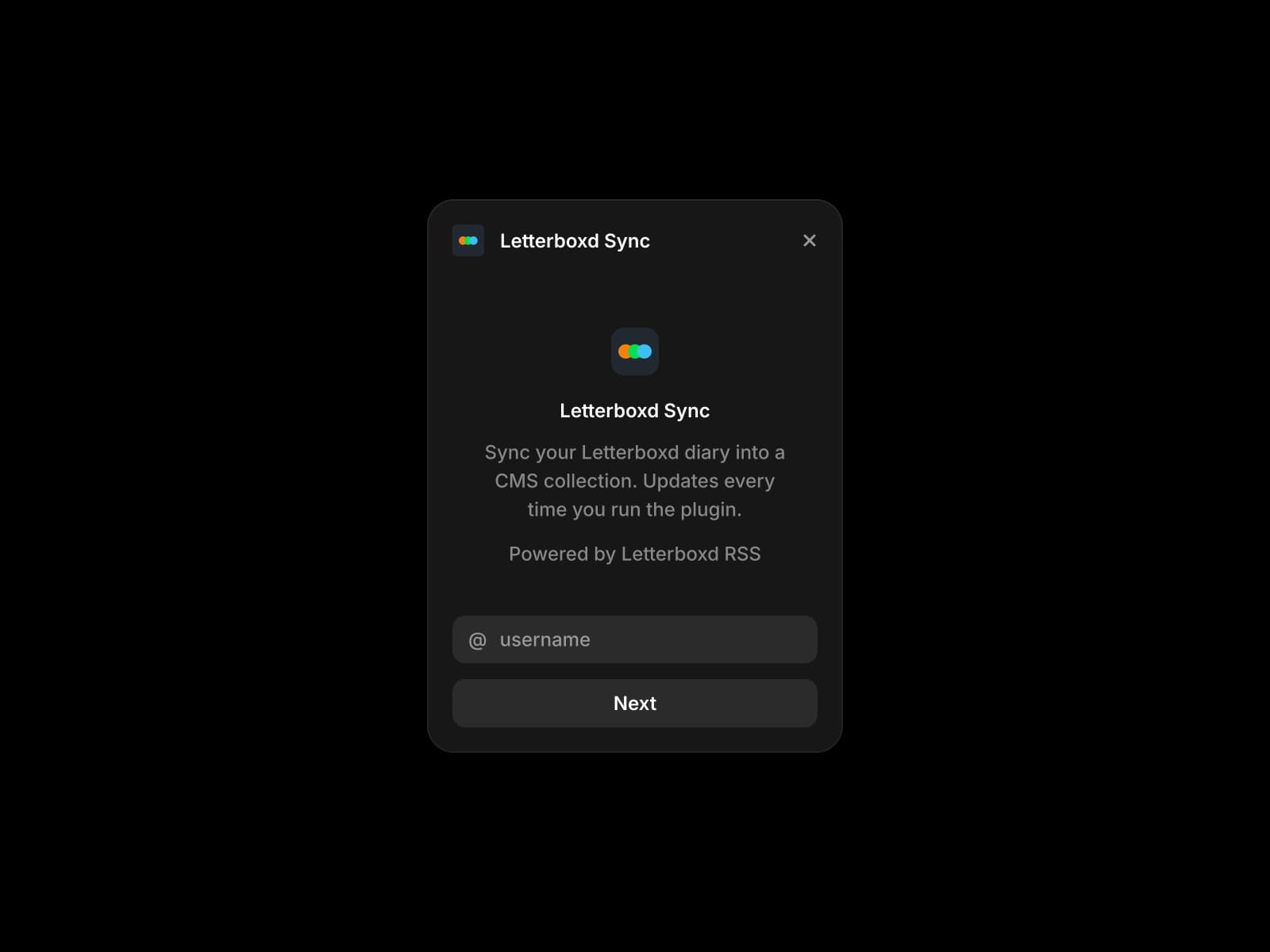 Letterboxd Sync — Sync Letterboxd to CMS