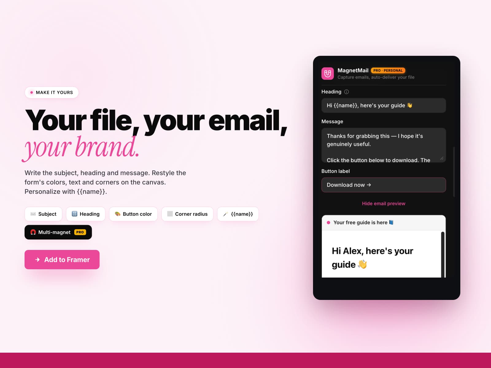 MagnetMail — 🧲 Lead magnets, delivered - Image 3