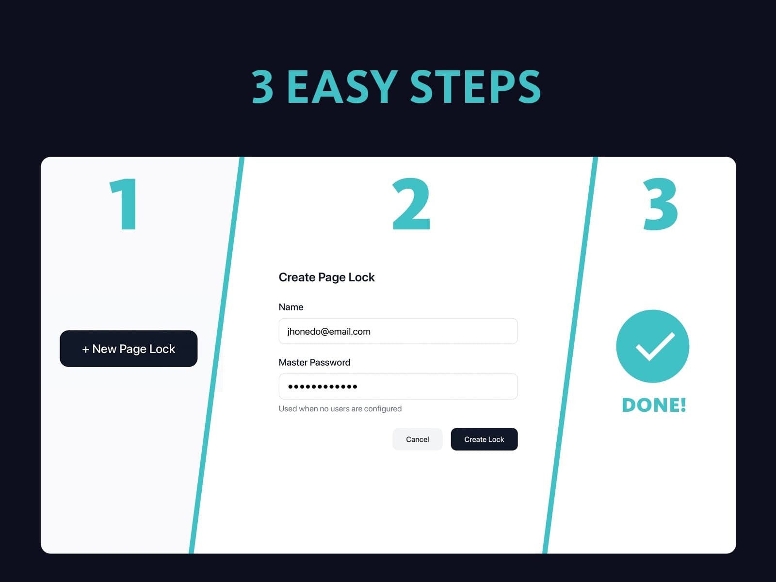 PageLock — Password protect any page - Image 2