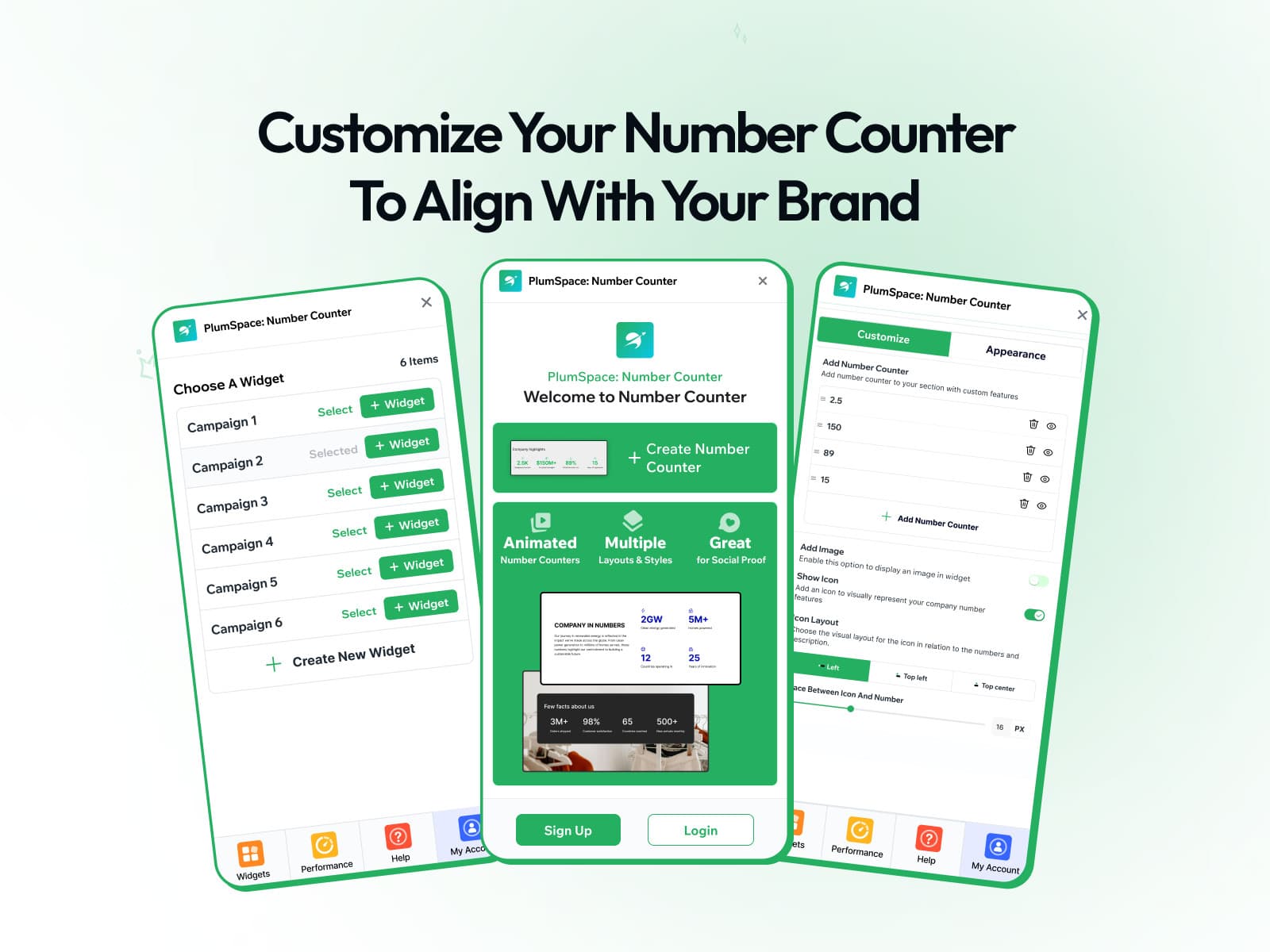 PlumSpace: Number Counter — Visualize Your Growth&Success - Image 2