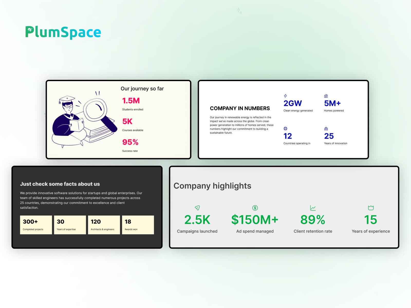 PlumSpace: Number Counter — Visualize Your Growth&Success