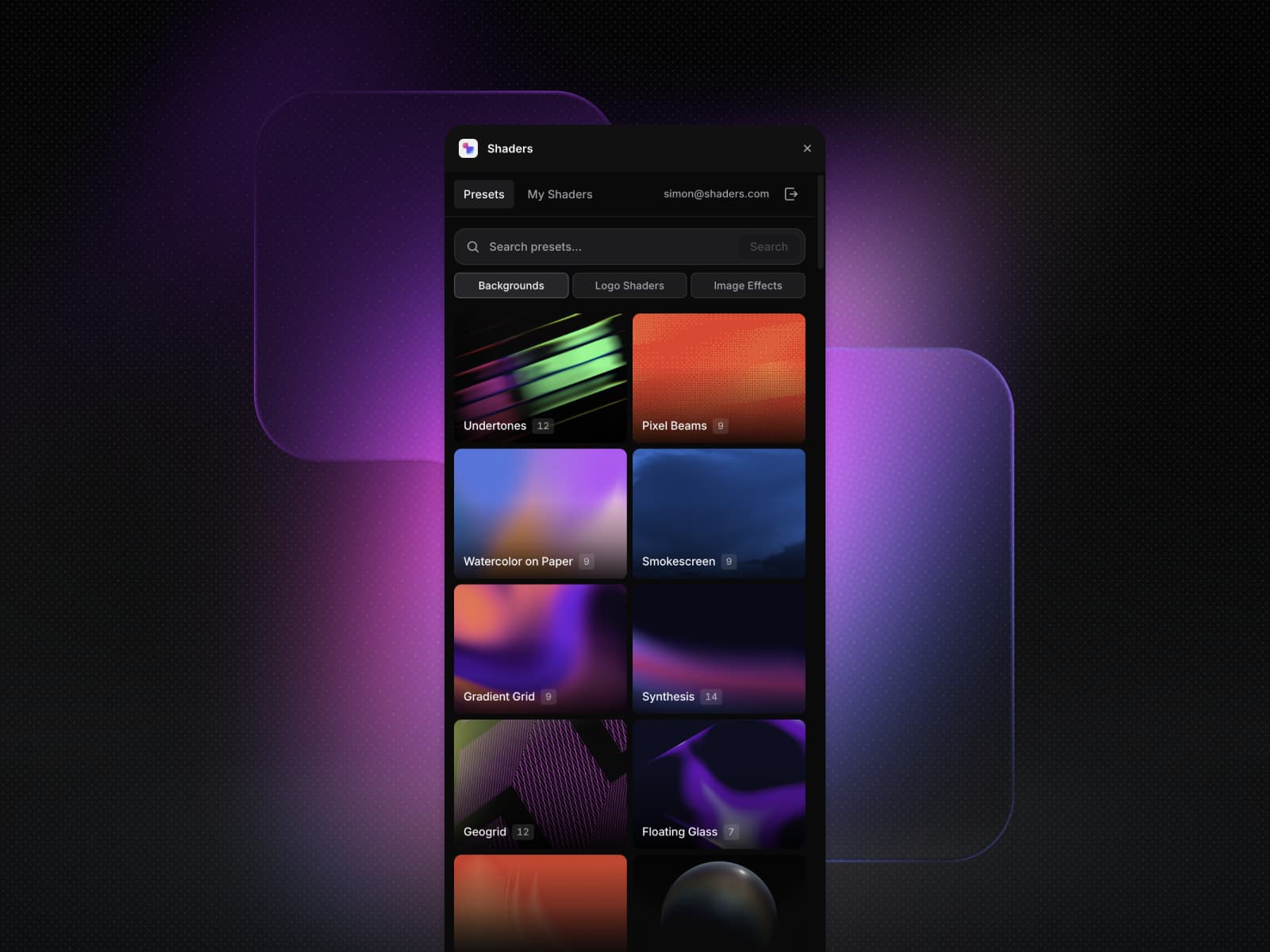 Shaders — shader magic for Framer ✨