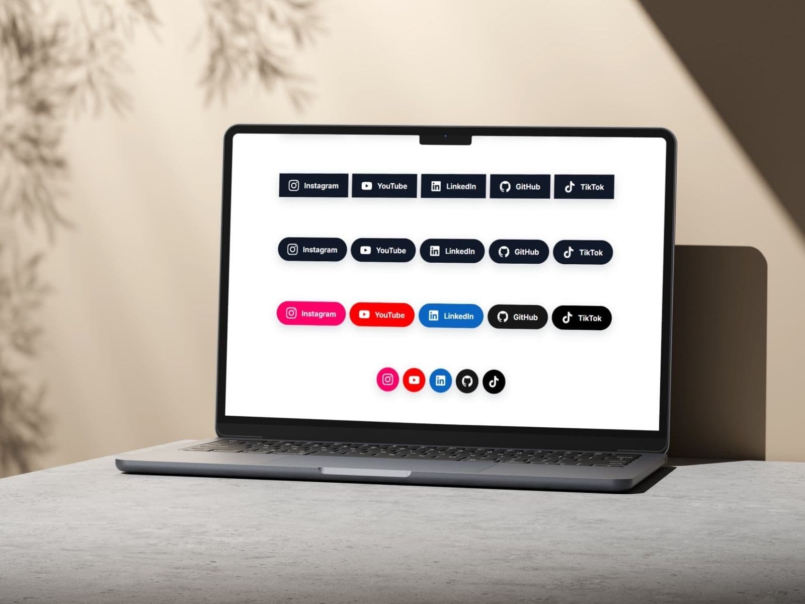 Social Media Buttons — Social Share Buttons