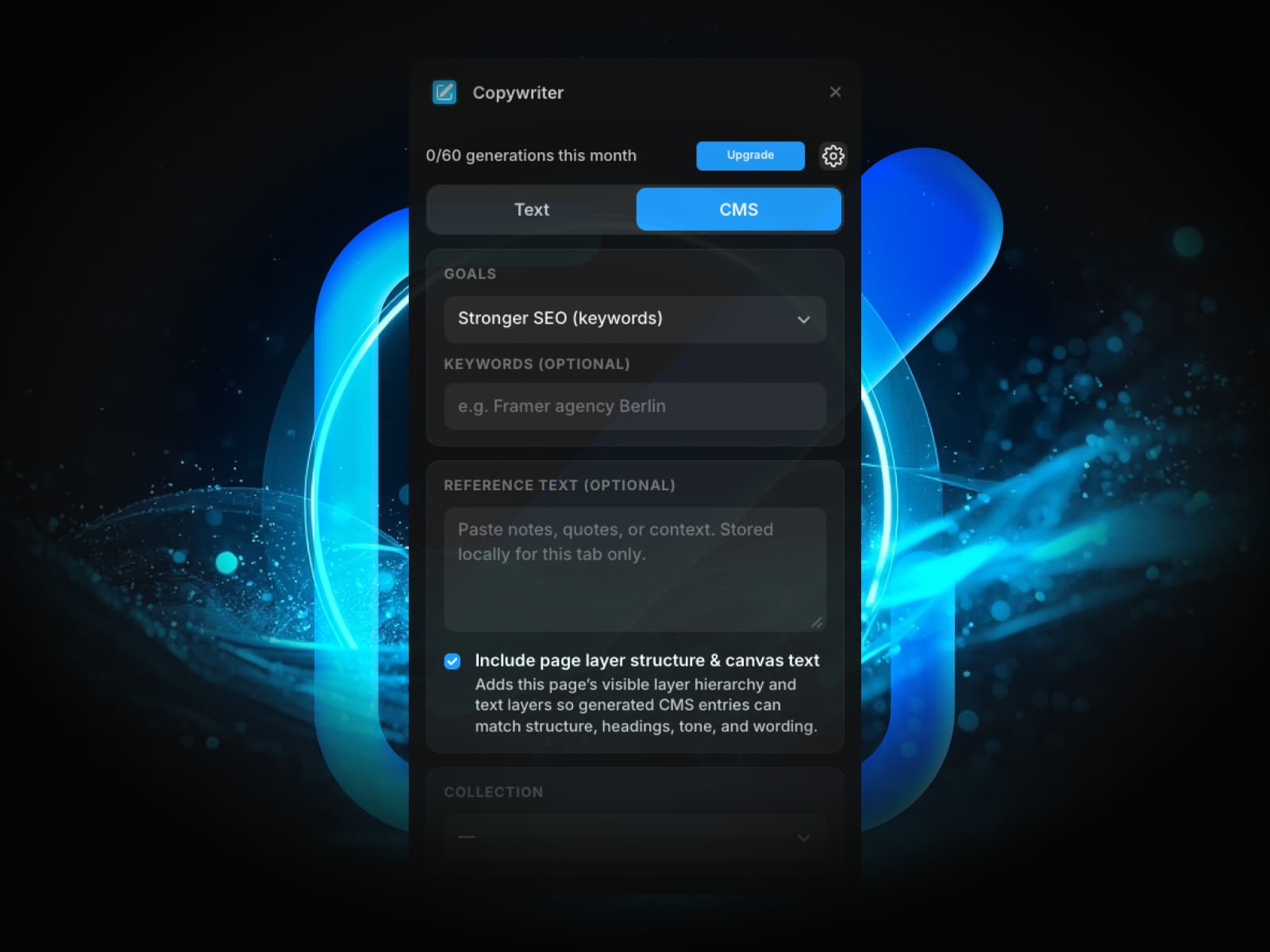 Text Copywriter — Free AI copy. Runs locally.