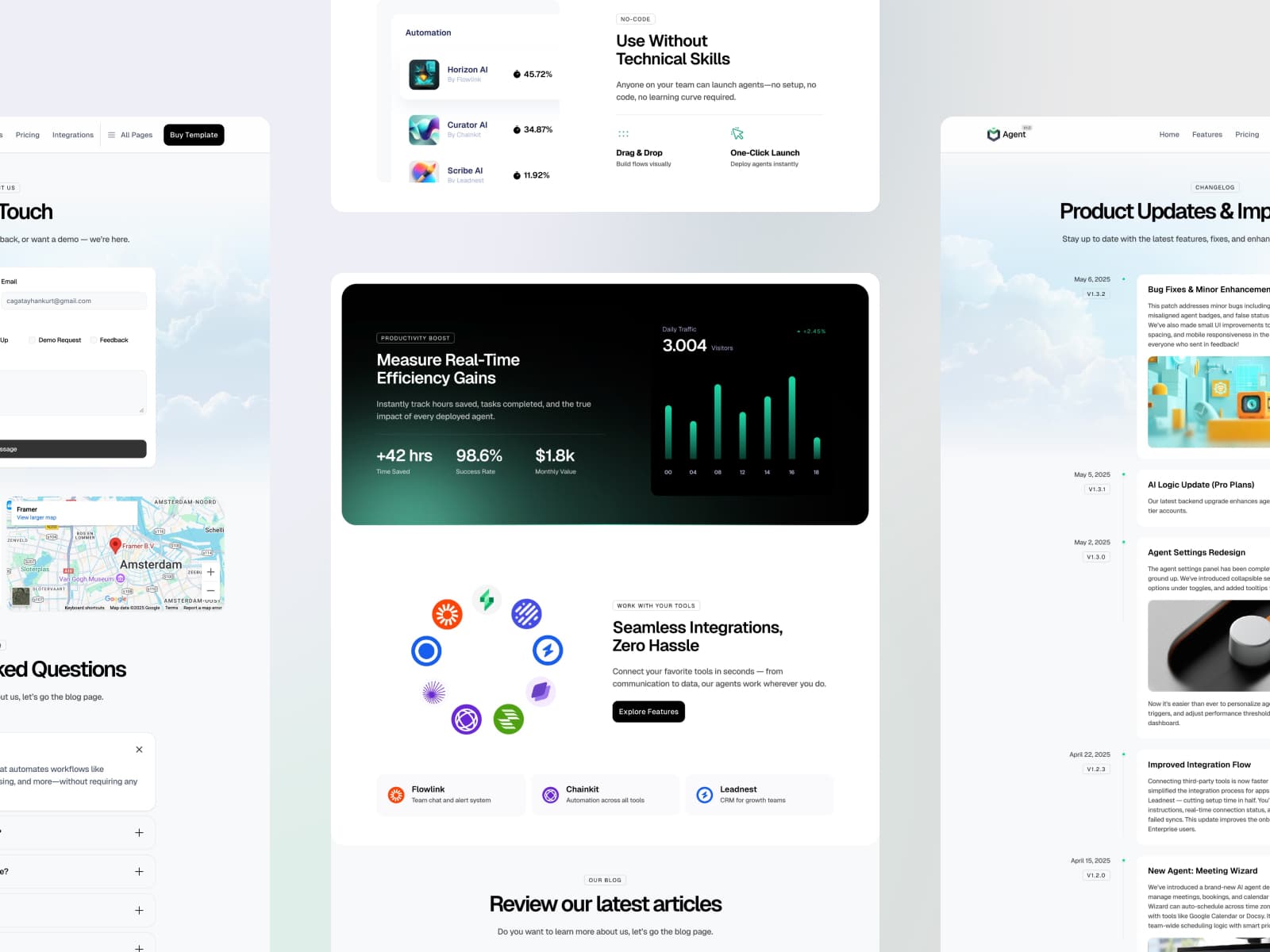 Agentix — AI, SaaS & Startup Template - Image 2