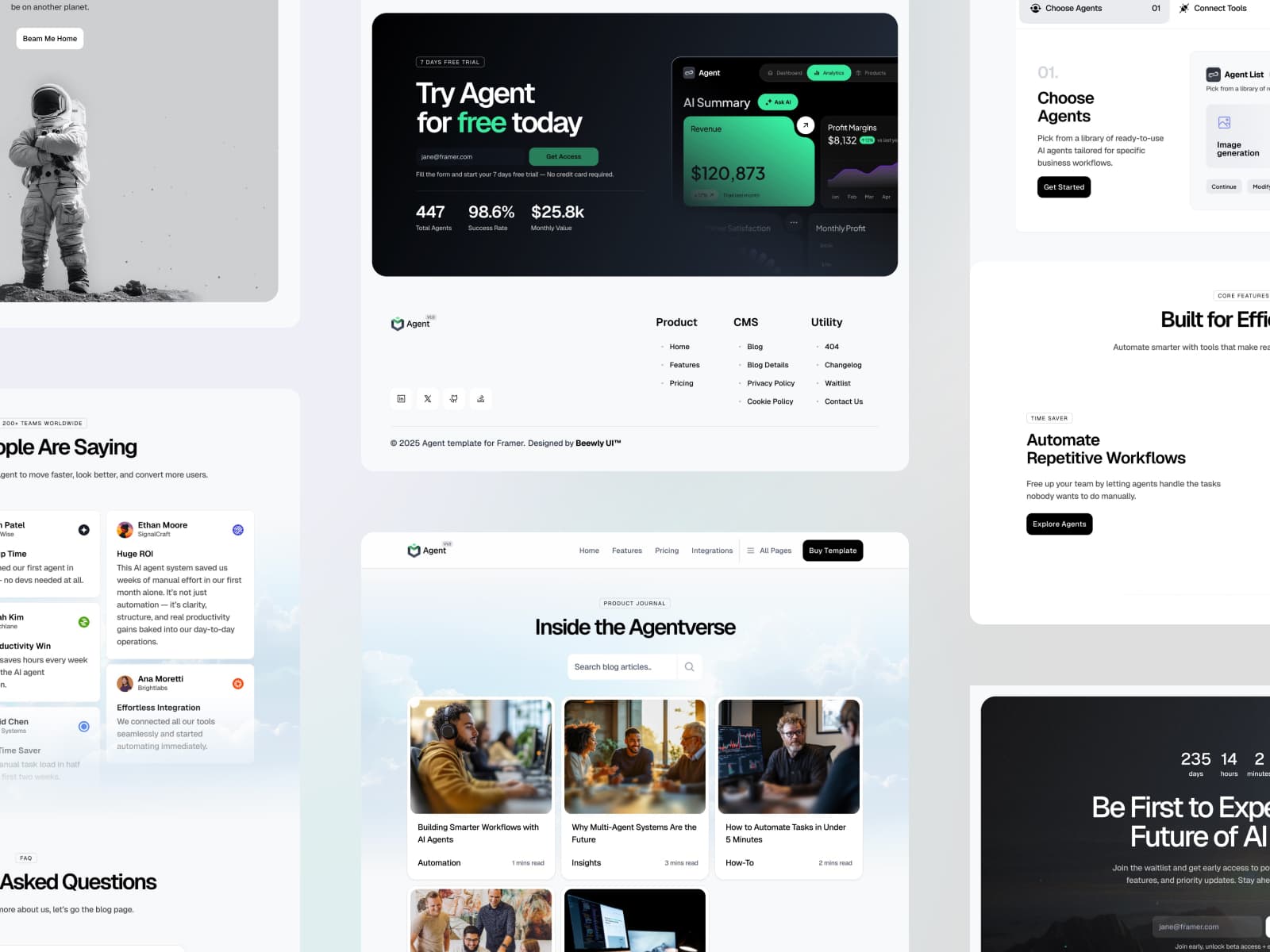 Agentix — AI, SaaS & Startup Template - Image 4