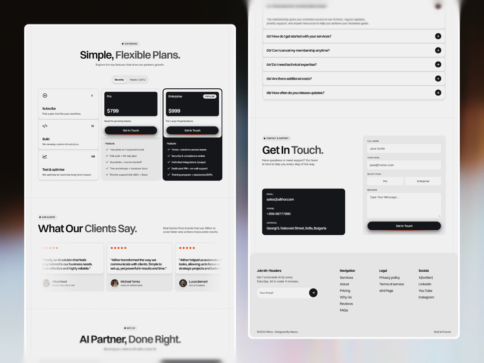 AIthor — Chatbot & AI Agency Template - Image 2