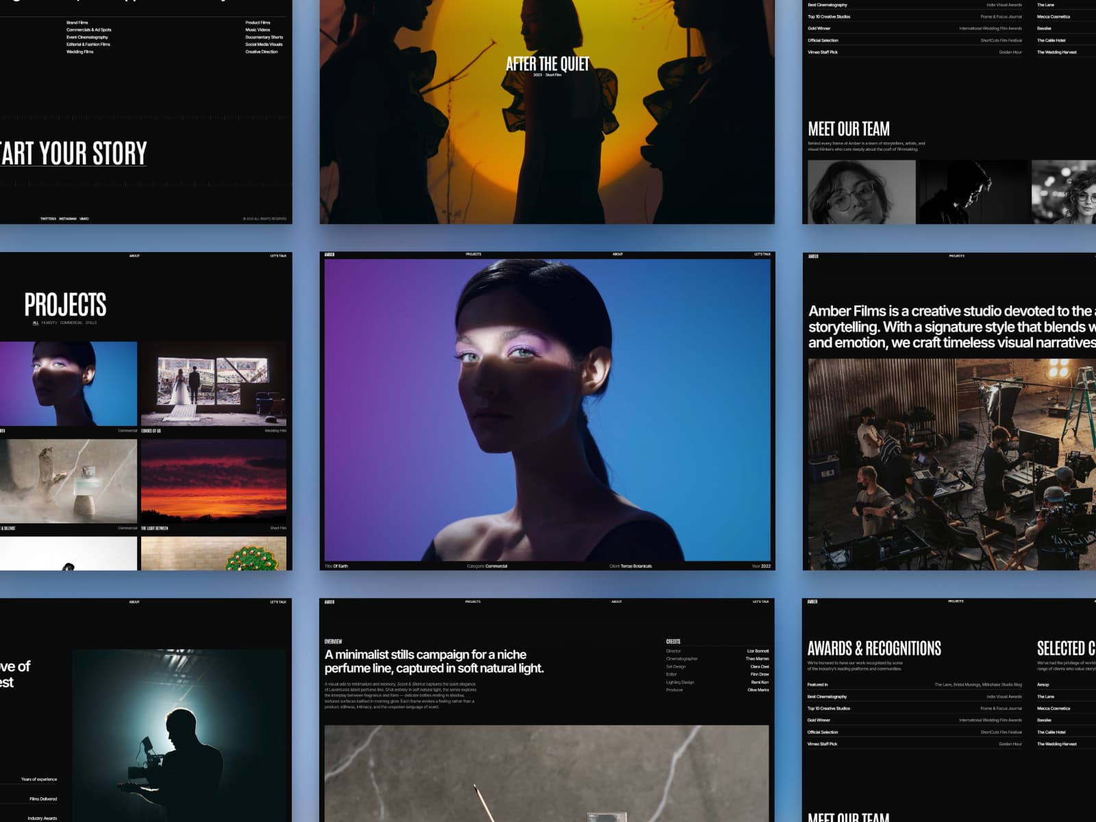 Amber — Minimal Videography Template - Image 4