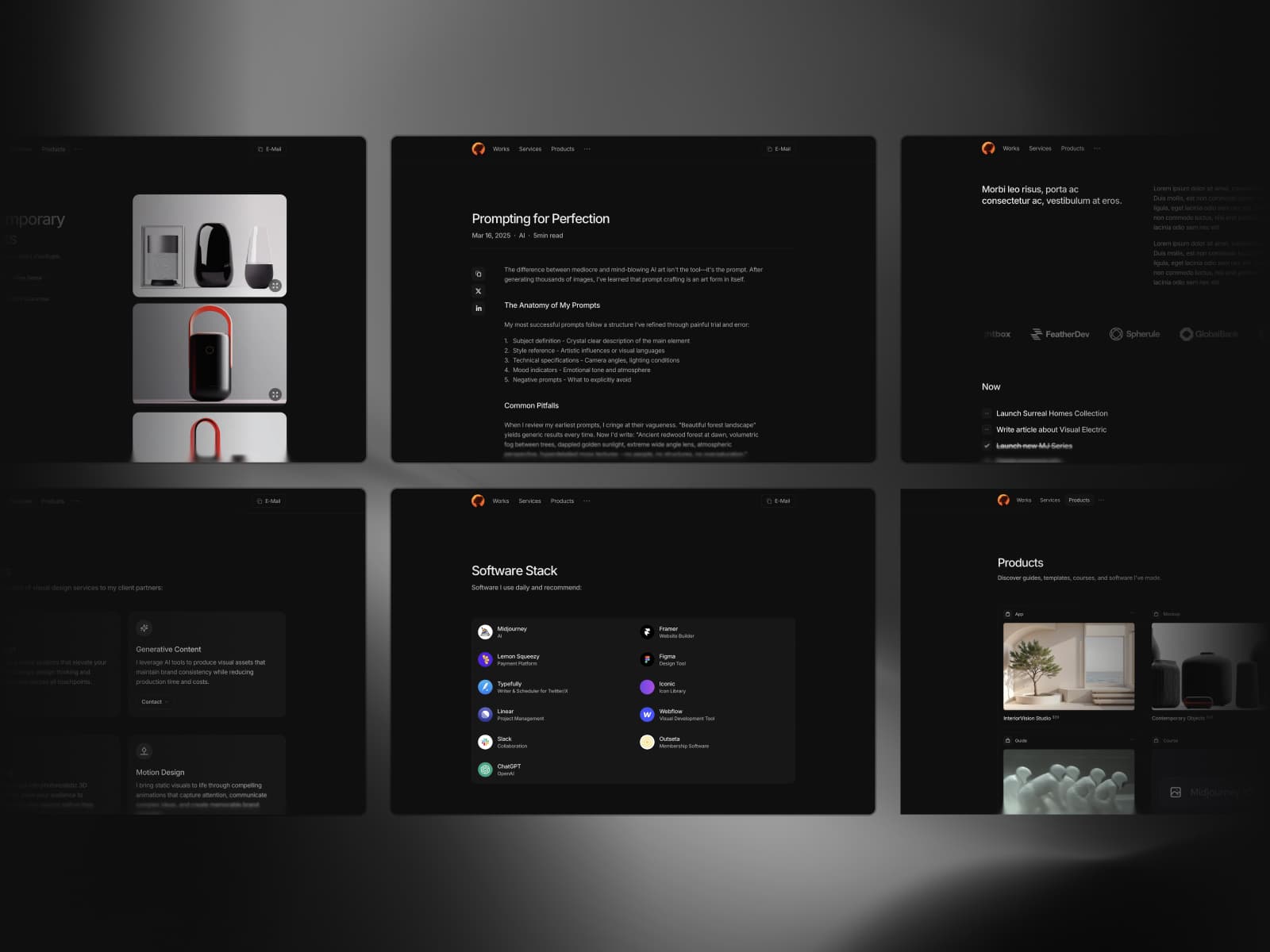 Artifact — Designer's Personal Online Space. - Image 4