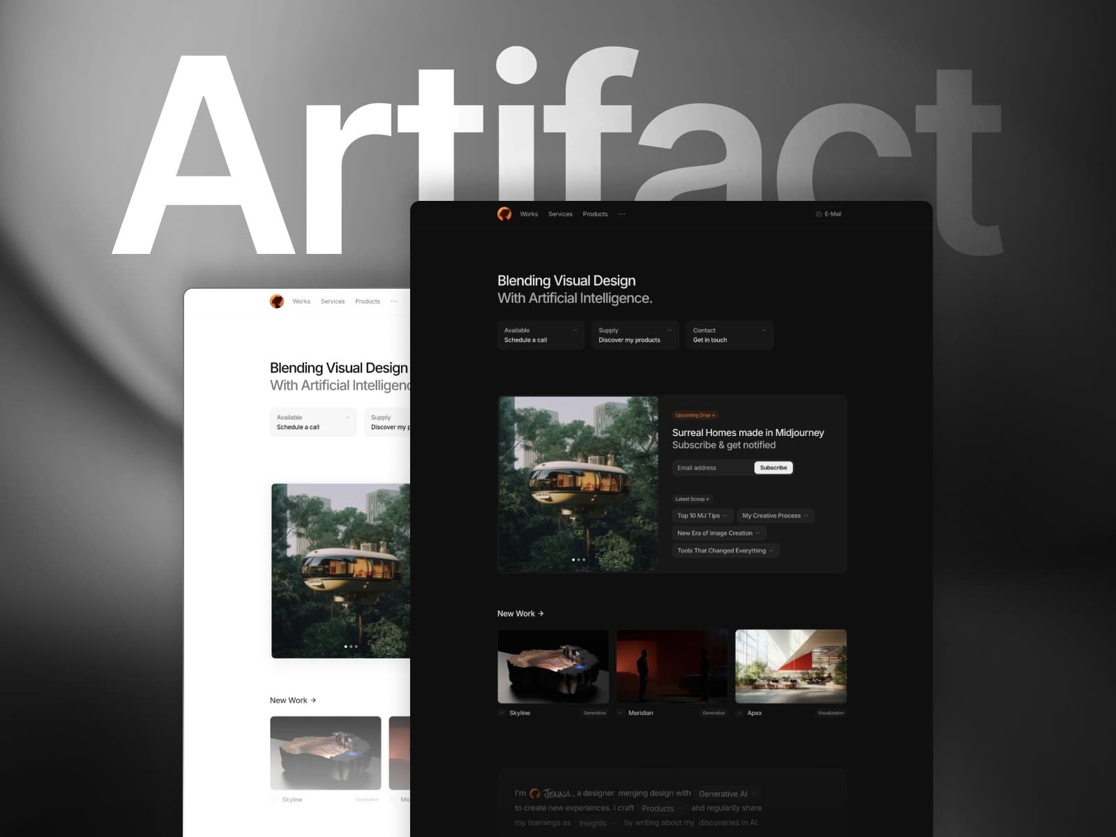 Artifact — Designer's Personal Online Space.