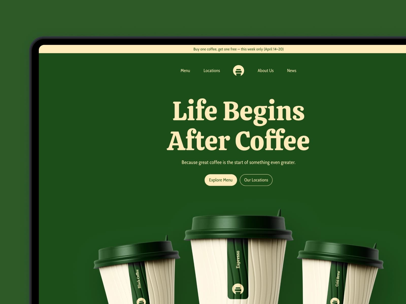Brewhaus — Coffee Shop Framer Template - Image 1