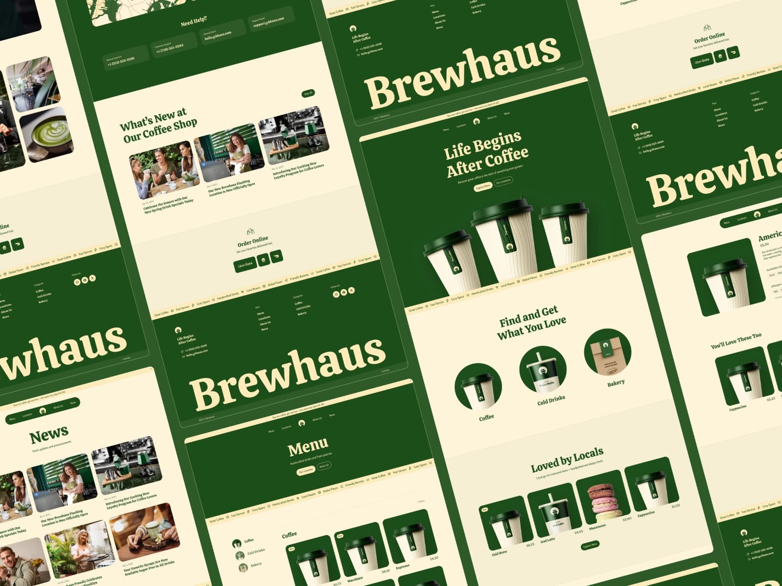 Brewhaus — Coffee Shop Framer Template - Image 3