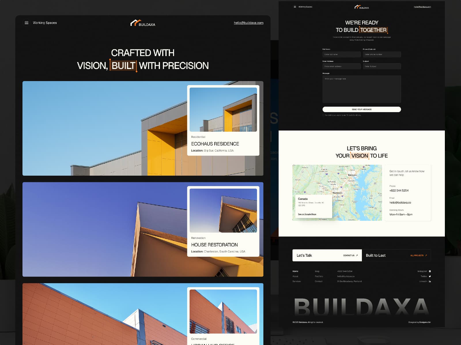 buildaxa — Construction Framer Template - Image 4