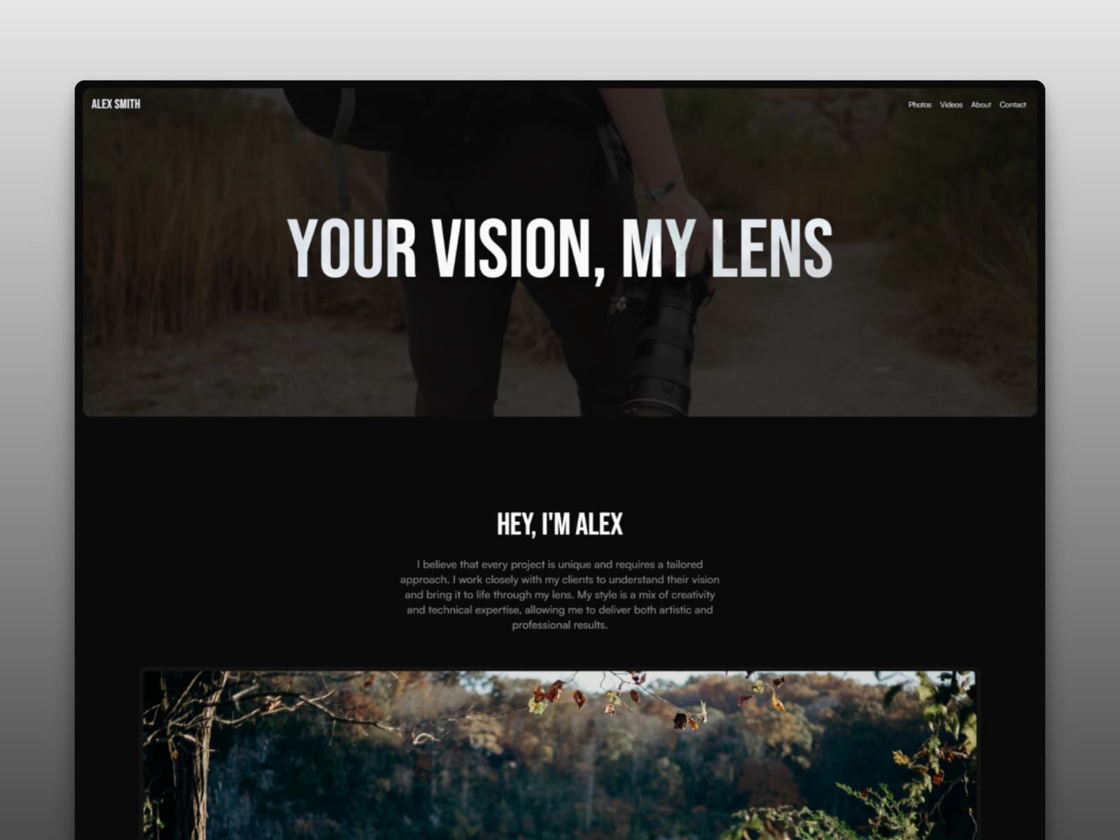 Capture — Videography & Photography Template - Image 2