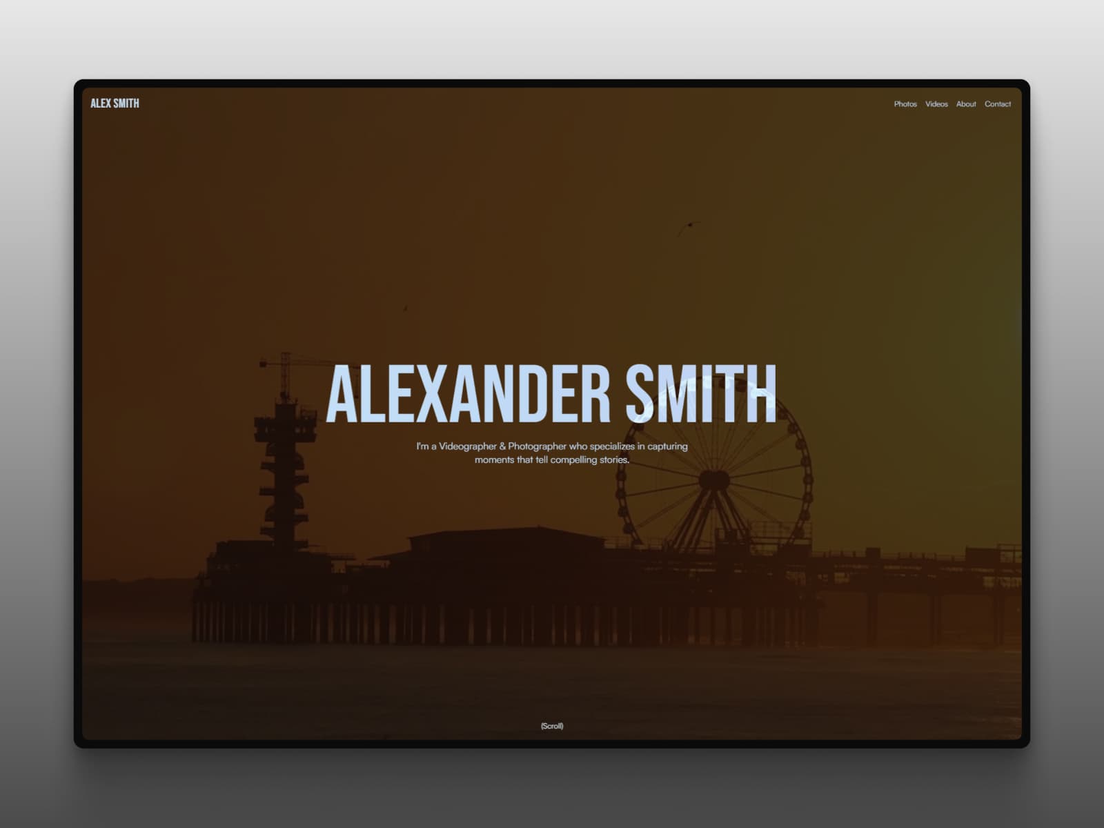 Capture — Videography & Photography Template