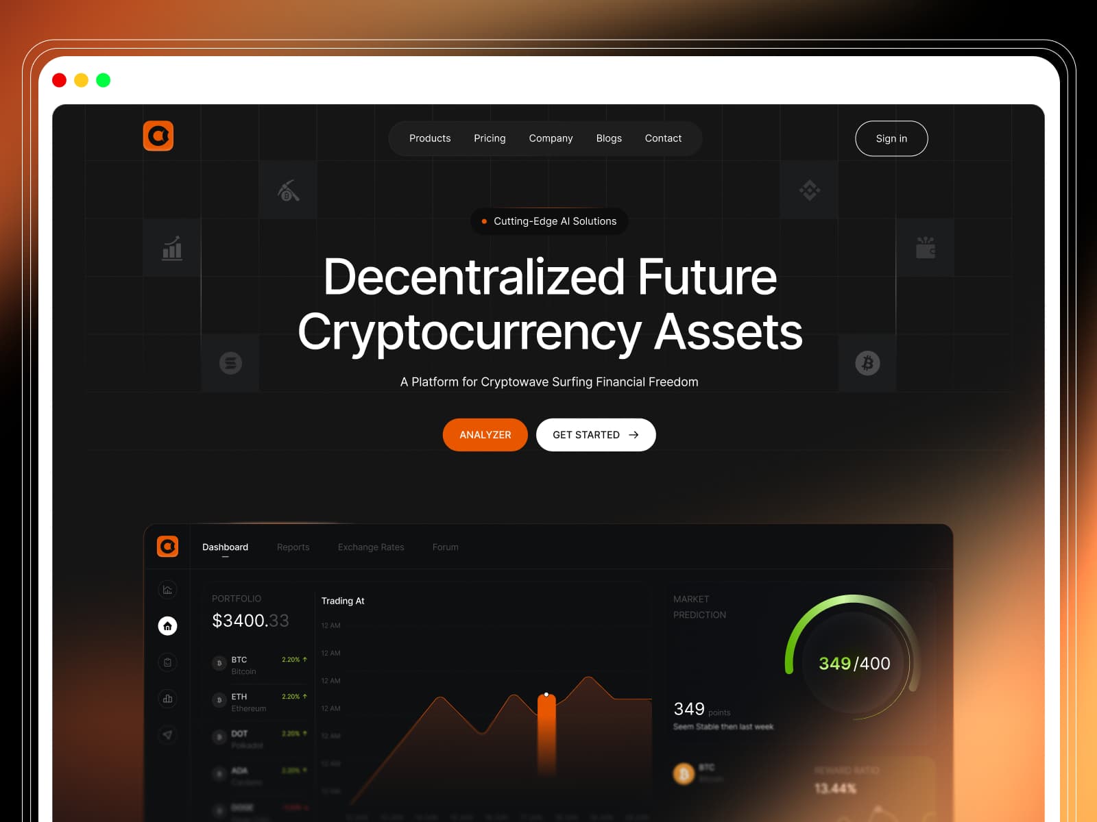 Cryps — Best Crypto/Web3 Framer Template