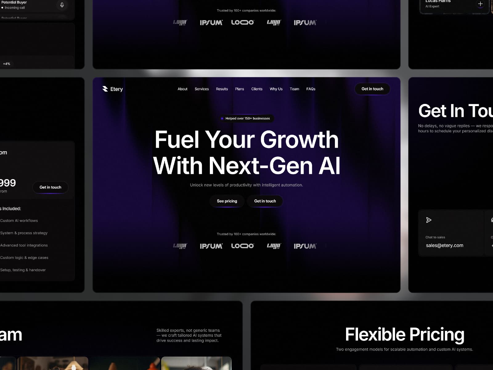 Etery — AI Development Studio Template - Image 2