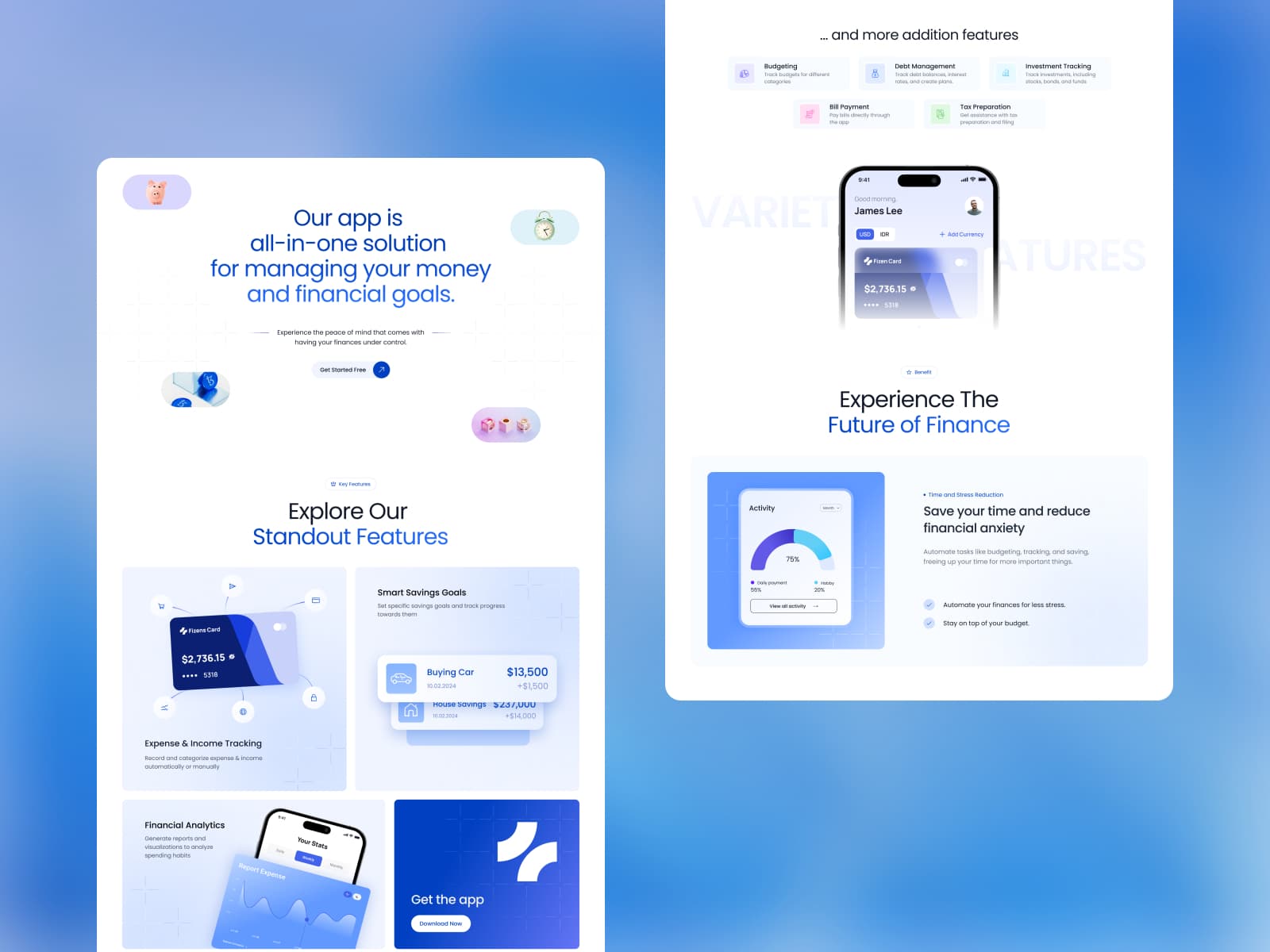 Fizens — The Ultimate Finance SAAS Website - Image 3