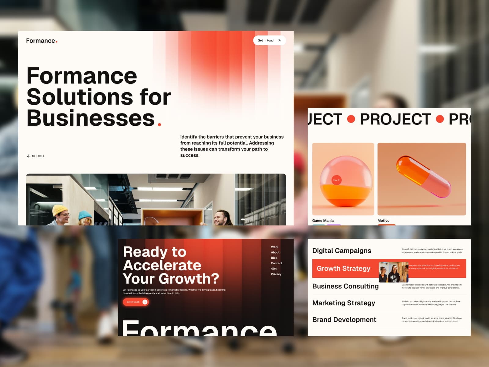 Formance — Agency & Digital Studio Template - Image 3