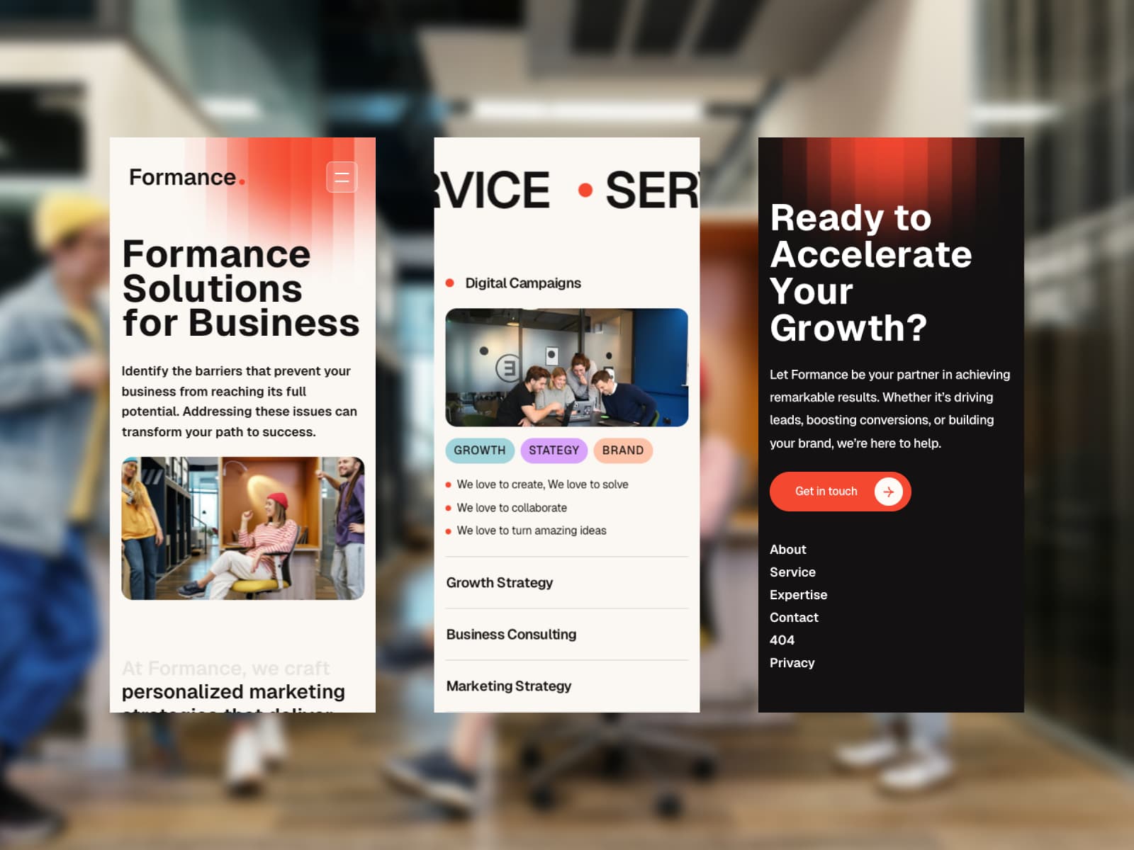 Formance — Agency & Digital Studio Template - Image 4