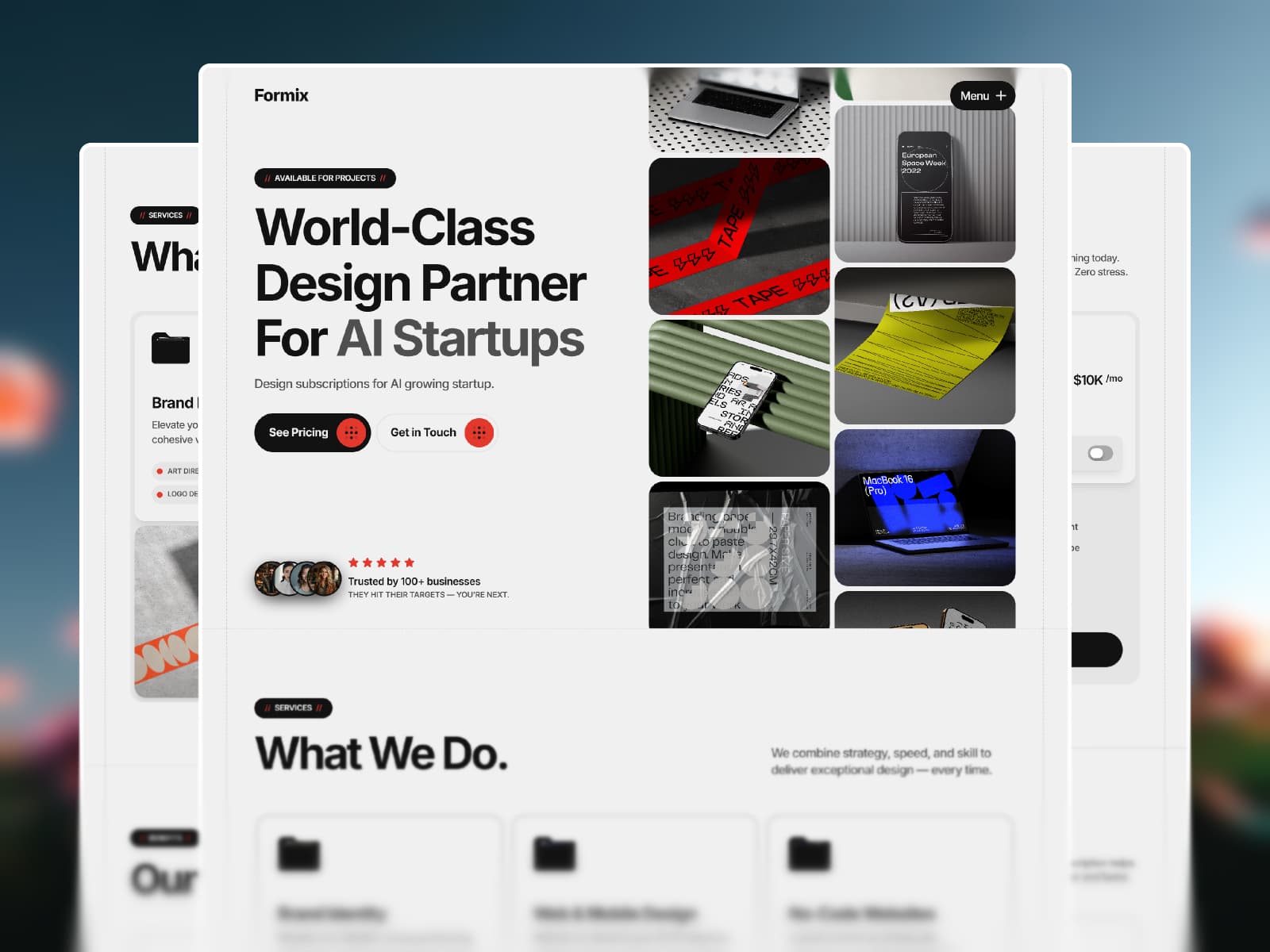 Formix — Design Subscription Template