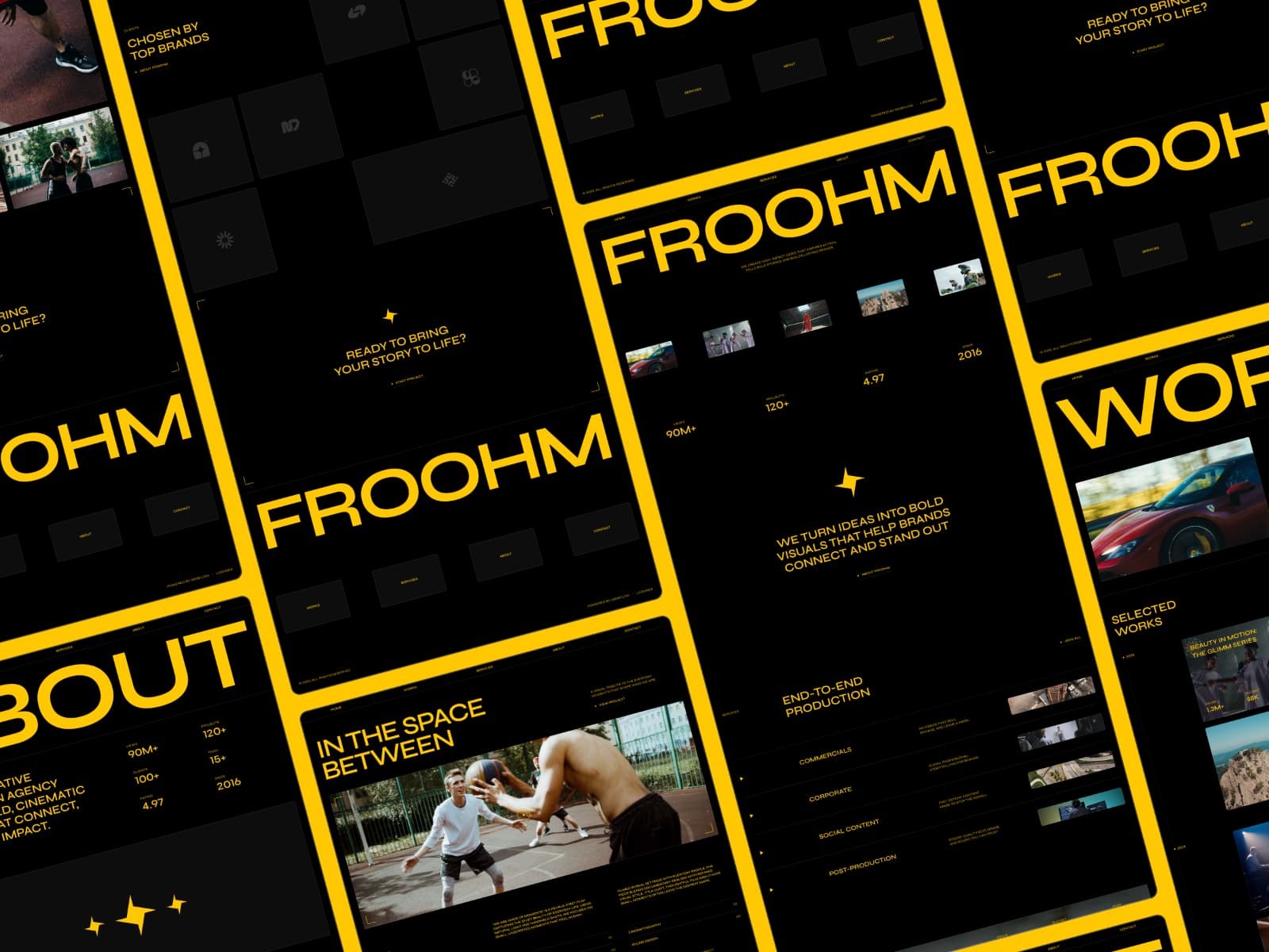 FROOHM — Production Agency Website - Image 3
