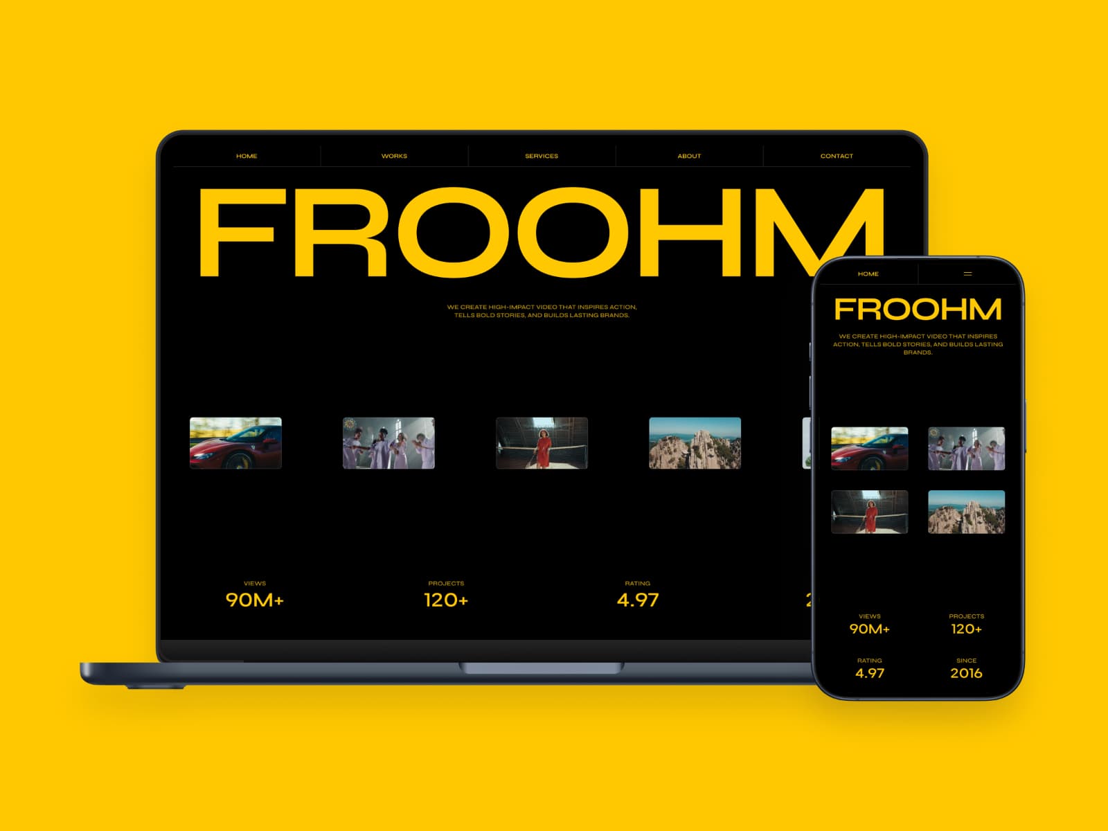 FROOHM — Production Agency Website - Image 4