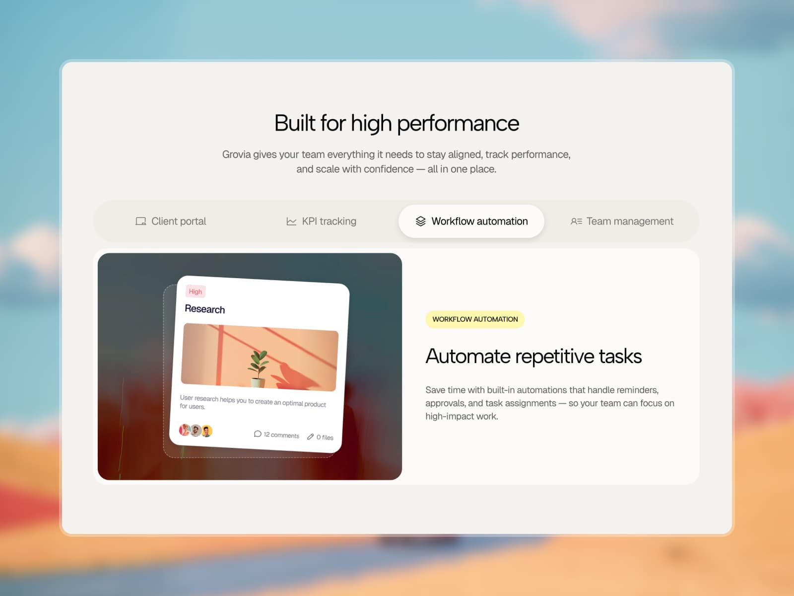 Grovia — SaaS & Business Template - Image 3