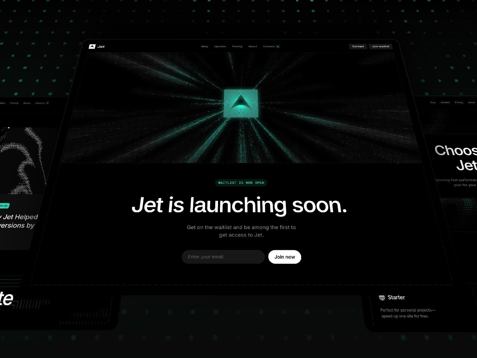 Jet — A premium SaaS website template - Image 2