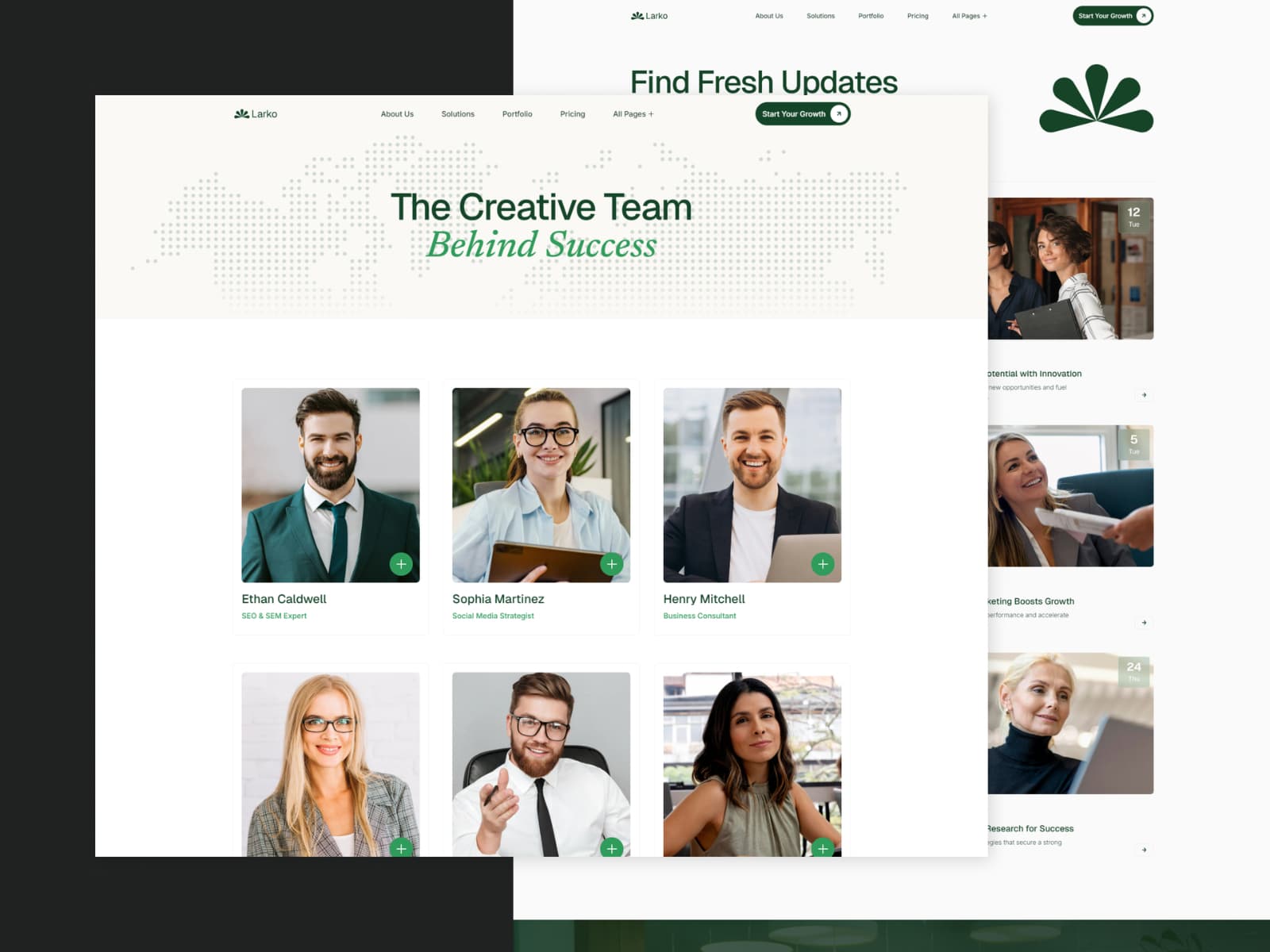 Larko — Marketing and Consulting Template - Image 4