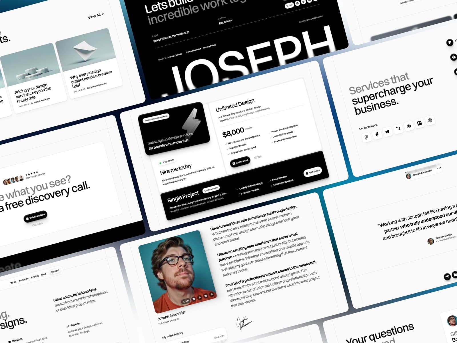 LaunchFolio — The complete portfolio template - Image 2