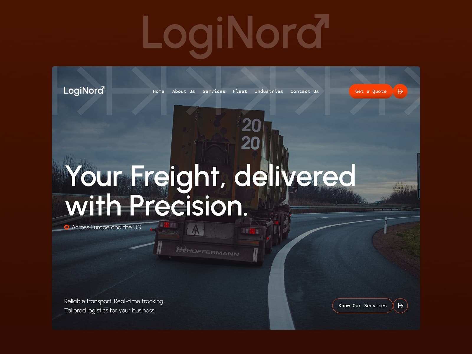 LogiNord — Transport & Logistics Template