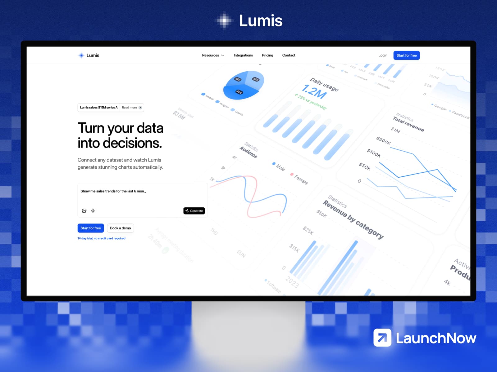 Lumis — Premium AI SaaS Template