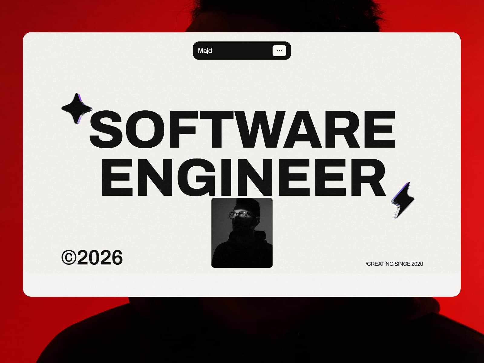 Majd — Developer, Designer & Artist