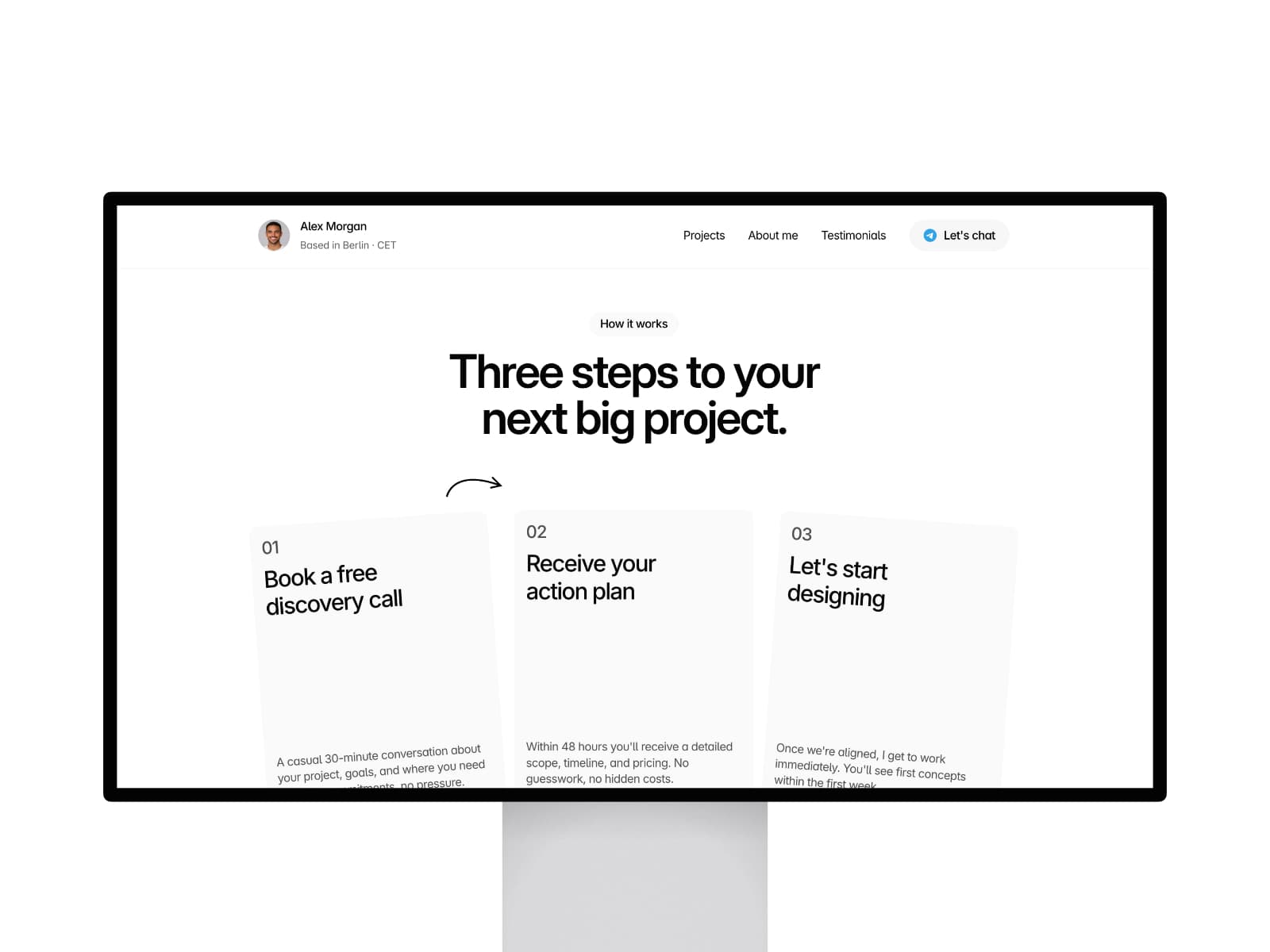Menoa — Framer Portfolio Template - Image 4