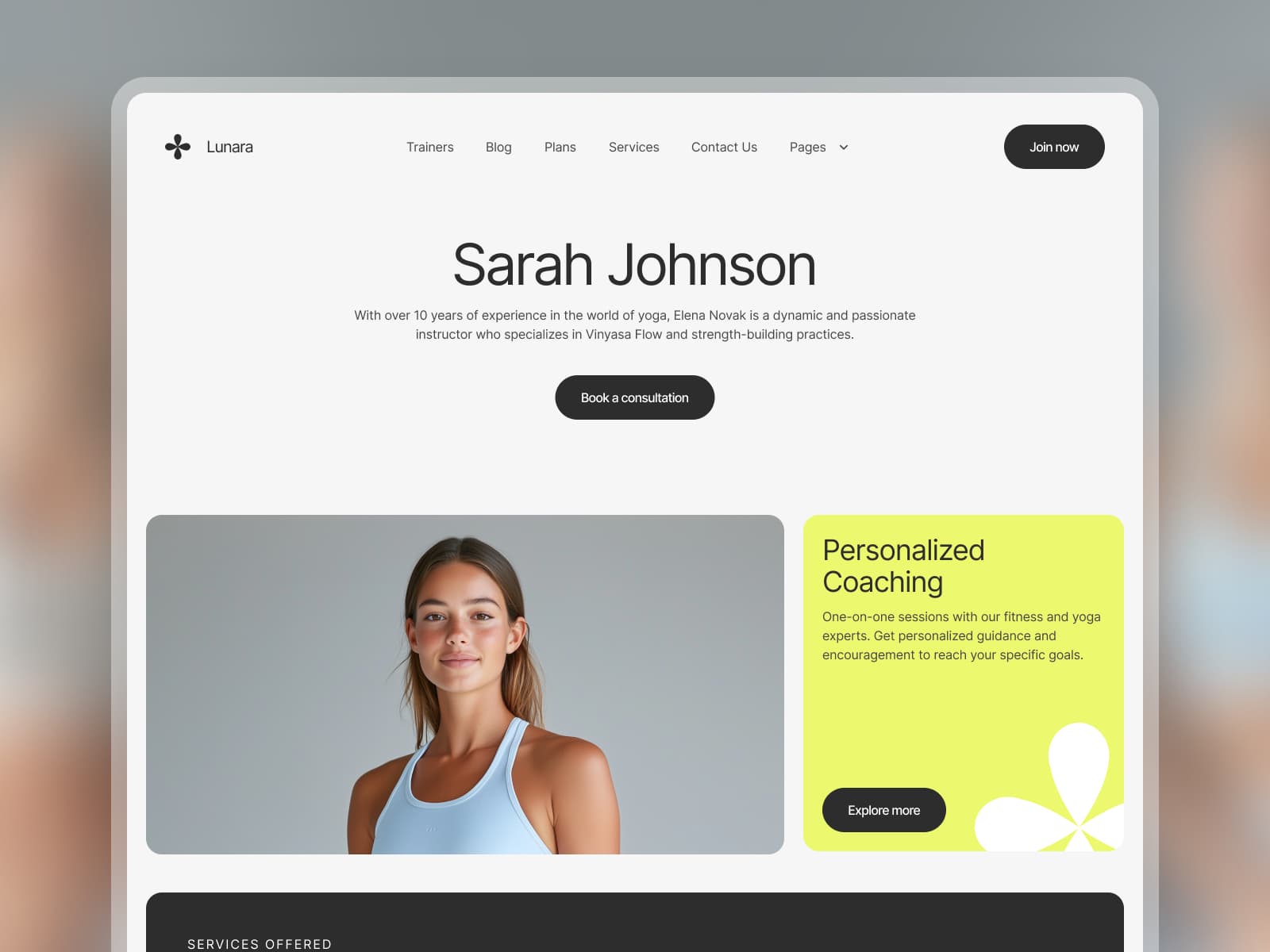 Momentus — Wellness Website Template - Image 3