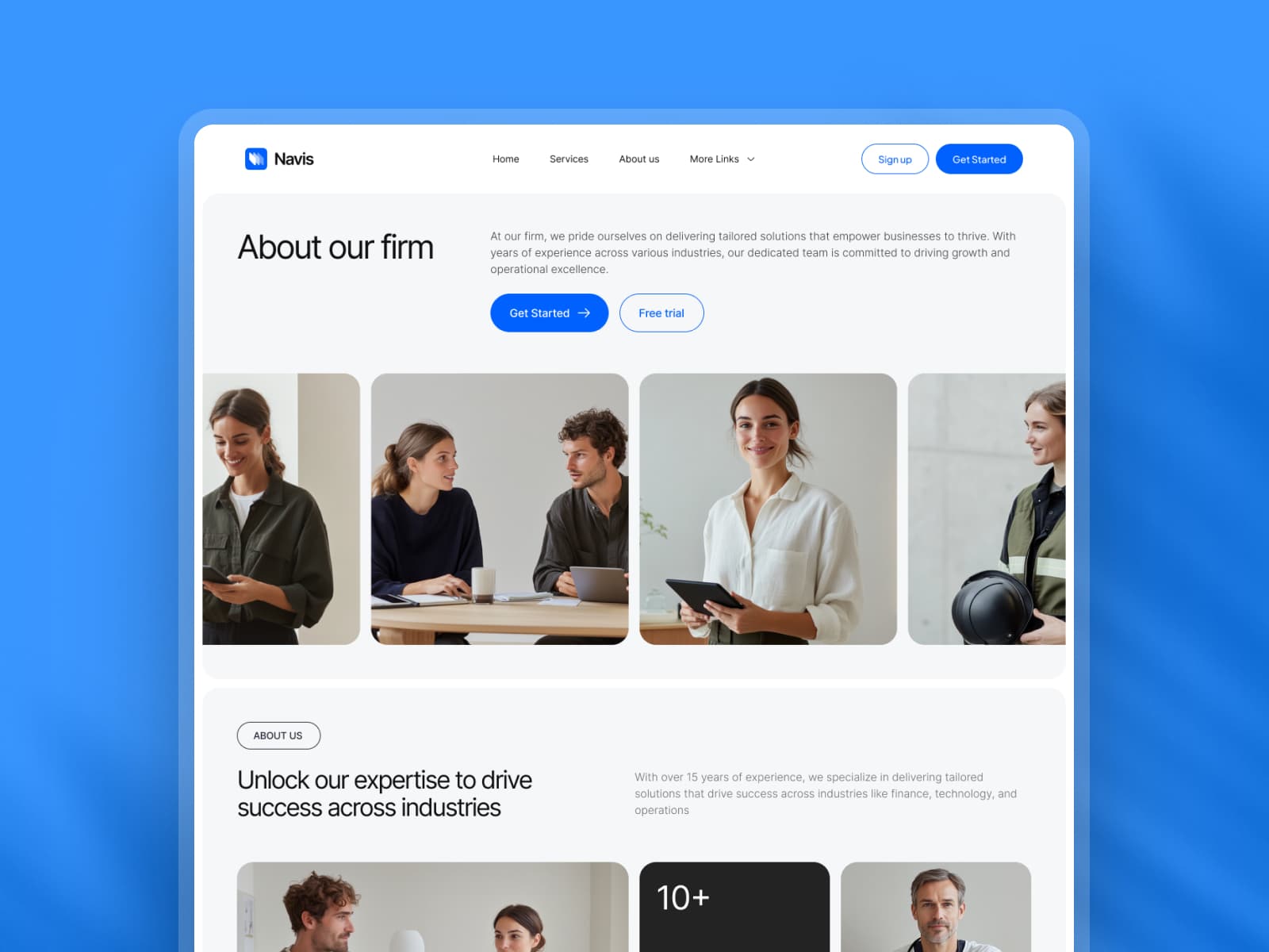 Navis — Consulting Template - Image 3