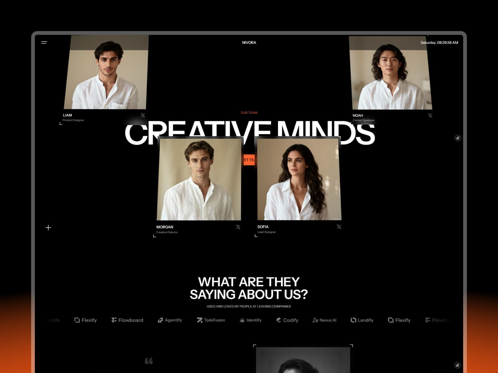 Nivora — Best Agency Template - Image 2