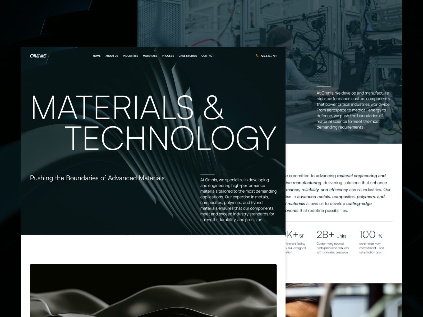 Omnis — Modern Industrial Company Template - Image 2