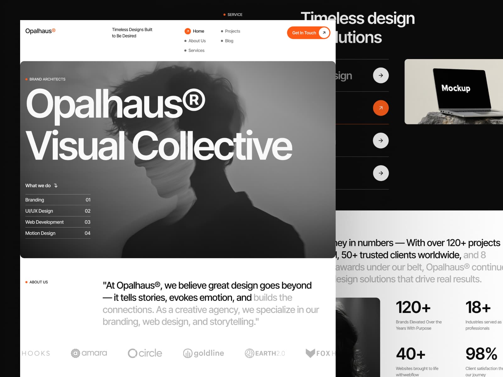 Opalhaus — Design Agency & Marketing Template