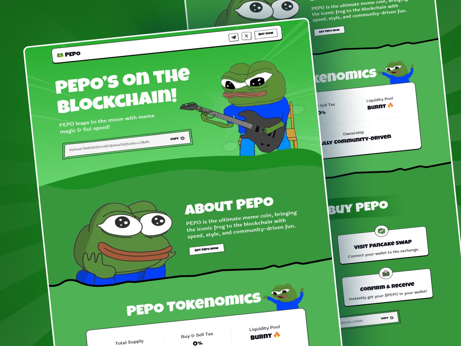 Pepo — Memecoin & Crypto Token Template - Image 4